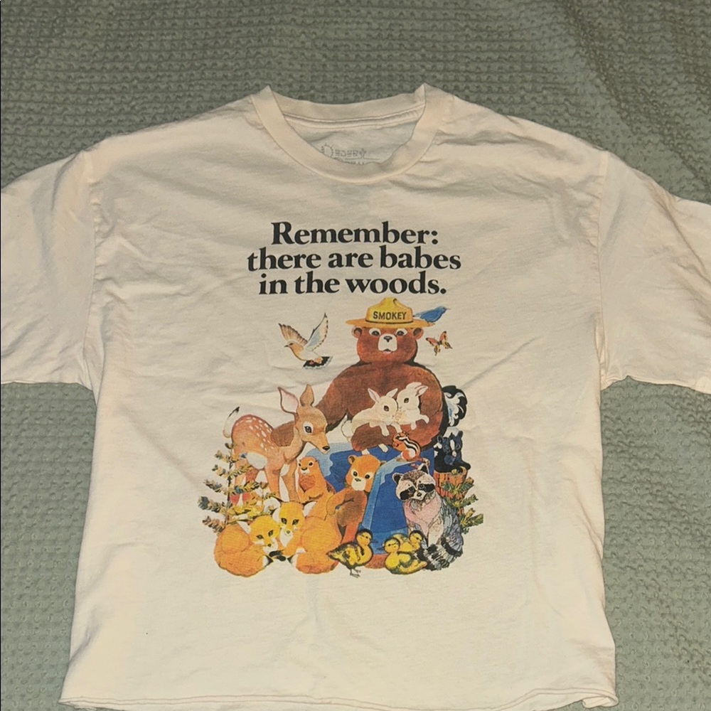 Smokey Bear graphic tee